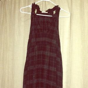 Black floor length dress